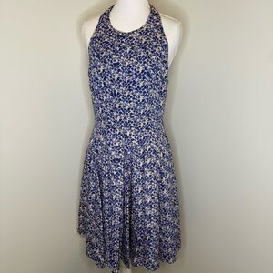 Jessica Simpson Floral Halter Neck Dress - Size 8